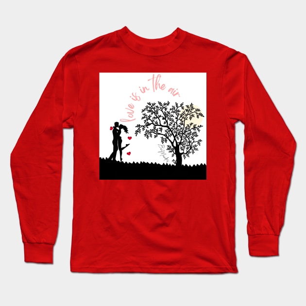 love is in the air Long Sleeve T-Shirt by FilMate